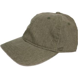 camel active Herren Cap grün Baumwolle & Mix meliert