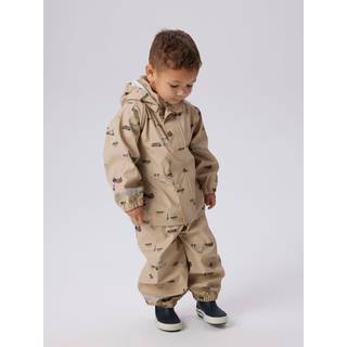 NAME IT Regntøj Dry10 White Pepper Small City