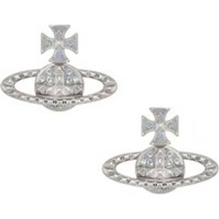 Vivienne Westwood Silver Mayfair Vitrail Stud Earrings - Silver