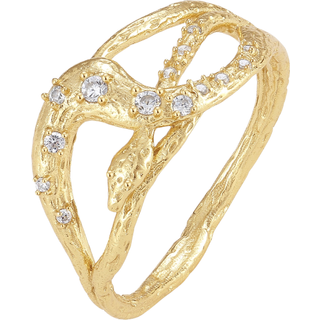 Medusa Ring - Forgyldt