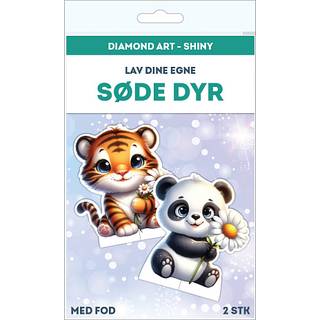 Diamond art shape cut - dyr