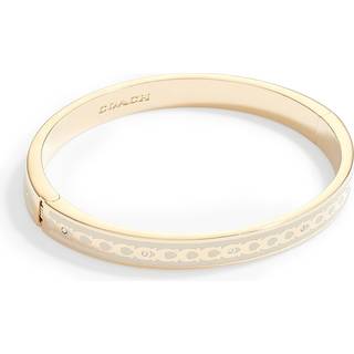 COACH Guld Tone Signature Bangle ArmbåndEn