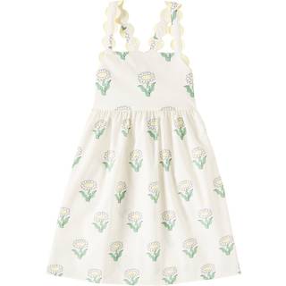 Stella McCartney Kids Floral cotton dress - white - Y 10
