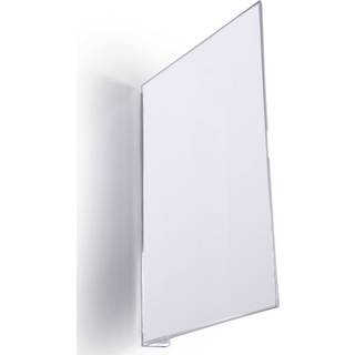 Durable gangskilt til lagerreol selvklæbende a5 smal klar, pose med 10 stk