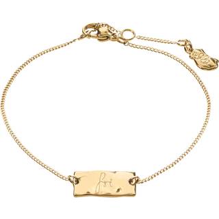 Pilgrim Armbånd, Fri Af Misbrug, guldbelagt