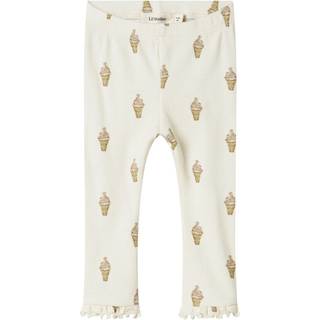 Lil Atelier Gavo Eka Legging - Turtledove/Ice Cream