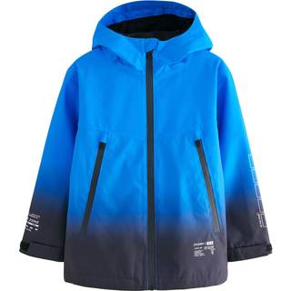Next Cobalt Blue Waterproof Fleece Hooded Lined Jacket (3-17yrs)