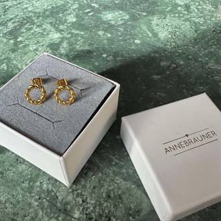 ANNEBRAUNER Circle Øreringe 18K Guldbelagt