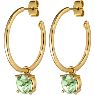 DYRBERG/KERN DIEGA ØRERING 460051 (Gold, Green, ONESIZE)
