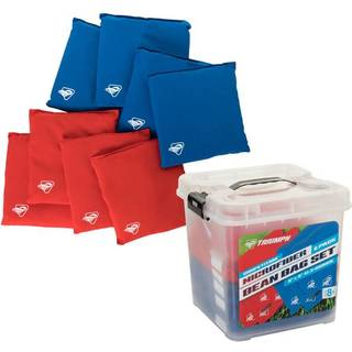 TRIUMPH SPORTS USA Klassiske Cornhole-tasker - Inkluderer otte 12,5 oz Cornhole-tasker og brebalje