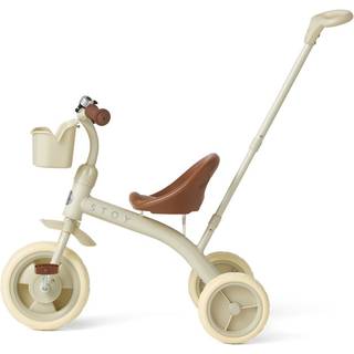 Stoy Vintage Trehjulet Cykel Med Forældrehåndtag Beige 2-4 Y      Unisex