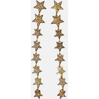 Shooting Star Petite Øreringe, Gold Plated