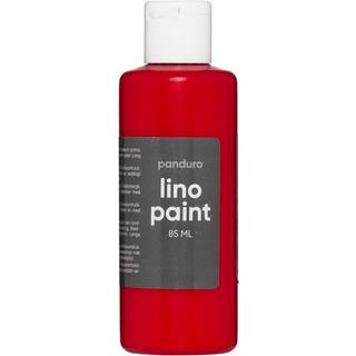 Panduro Lino Paint linoleumsmaling – 85 ml rød