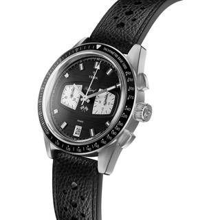 Yema Rallygraf YMHF1584-AA - Herre - 40 mm - Analog - Mecha-Quartz - Mineralglas