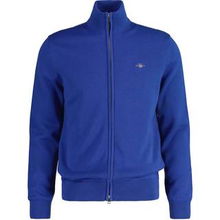 GANT Herre Afslappet cardigan i bomuld med lynlås (4XL)