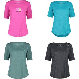 CMP Women's Light Melange T-Shirt Funktionsshirt Damer størrelse 40 farve turkis