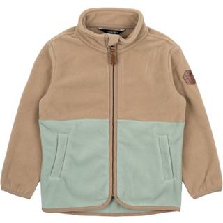 Mikk-Line Kid's Fleece Jacket Recycled Fleecejakke Børn størrelse 110 farve beige