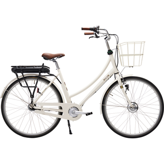 SCO Premium E-Dutch  elcykel 7 gear 28" 14,4AH 2024 - hvid (På lager i varehus)