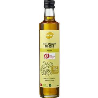 DAVA Økologisk rapsolie - 500 ml