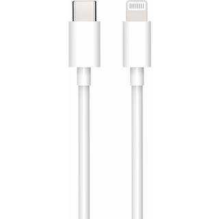 SiGN MFI USB-C til Lightning kabel3A, 60W, 2m- Hvidt
