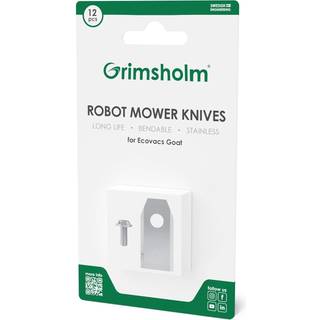 Grimsholm 12-pak Klinge til Ecovacs GOAT GX-600/GOAT G1-800/GOAT G1-2000/GOAT G1-1600