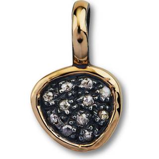 By Birdie Topkapi Sterling Sølv Vedhæng med 14 Karat Guld og Diamanter 0,15 Carat