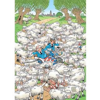 NYHED! Puslespil af JVH Expert 7 "Ewe Shall Not Pass" 500 Brikker