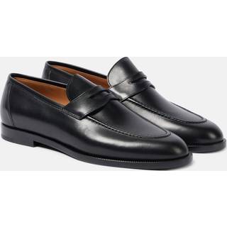 Loro Piana Sergio leather loafers - black - EU 37