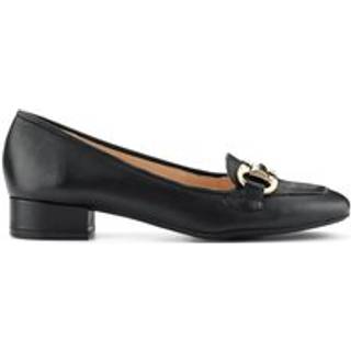 Jones Bootmaker Jones Bootmaker Black Editta Smart Leather Slip-On Shoes