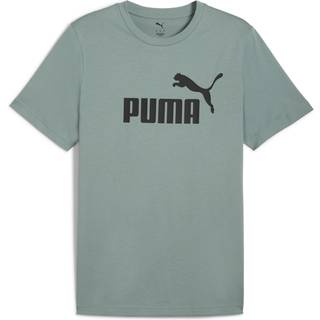 Men&#39;s Puma ESS No. 1 Logo T-Shirt, Green, Size L, Clothing - Green Moon - L