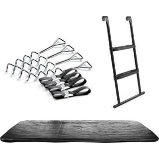 Salta overtræk, stige og forankring til 396 x 244 cm trampolin, sort