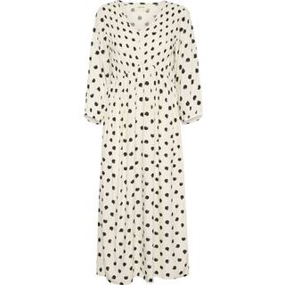 Cream Crtiah Smock Dress Kjoler 10613476 Black Smuged Dot (44)