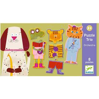 Djeco puslespil trio Orkesteret
