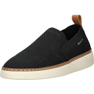 Gant Herren Slip Ons schwarz Textil & Canvas