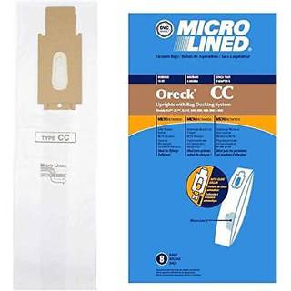 DVC Micro -foret papirudskiftningsposer til ORECK -stil CC Passer til lodrette modeller XL7 XL21 2000s 3000s 4000s 8000s 9000S Series - 8 tasker