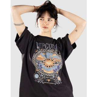 Rip Curl Women's Luna Heritage Tee T-shirt Damer størrelse L farve grå