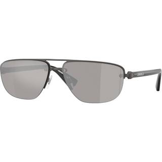 Burberry Mand BE3164 13166G Solbriller Metal Grå Grå Geometrisk Spejlet