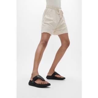 FitFlop F-mode Go Justerbar Flatform tå-stolpe sort sandalerEU 37 (UK 4)