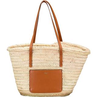Abro Dalia Gemma Shopper taske beige/brun