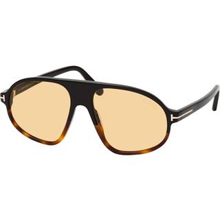 TOM FORD Mand FT1178 EROL 56E Solbriller Acetat Havana Brun Pilot Fotokromatisk