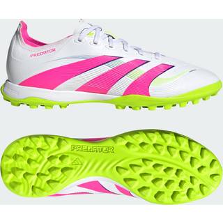 Predator League Turf støvler - Cloud White / Lucid Pink / Lucid Lemon - 41 1/3