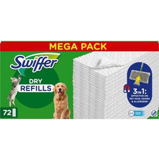 Swiffer Swiffer Sweeper Pet Gulvrengøringsklude refill 72-pack 8700216677578