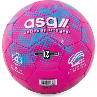 ASG fodbold str. 4 - pink/blå (På lager i butik)
