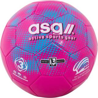 ASG Fodbold Pink/Blå str. 3