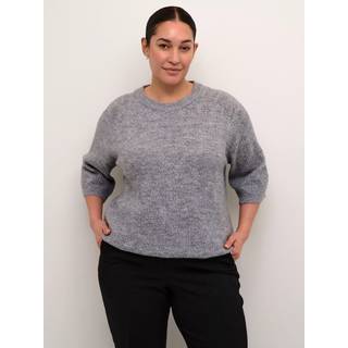 Kaffe Curve KCtenna Pullover - Grå - Str M - Damer
