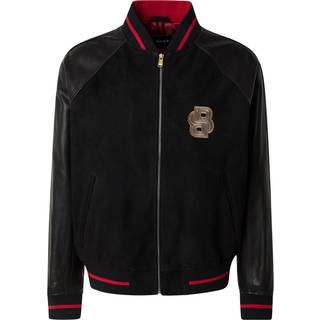 BOSS Black Herren Jacken schwarz unifarben