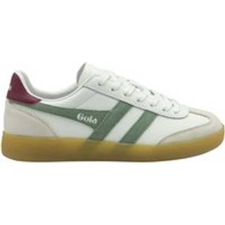 Gola Gola White Ladies Viper Leather Lace-Up Trainers