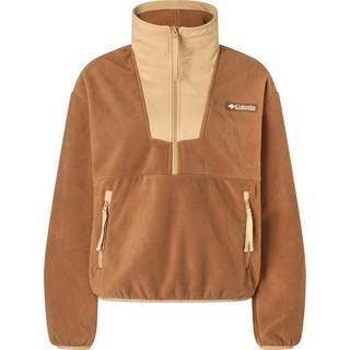 Columbia Women's Sequoia Grove 1/2 Zip Fleece Fleecesweatere Damer størrelse S farve brun