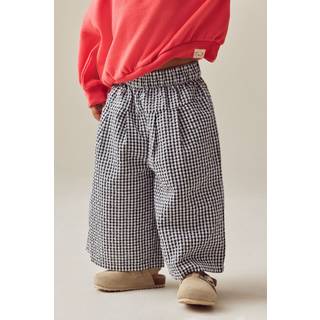 Next Black/White Wide Leg Trousers (3mths-7yrs)