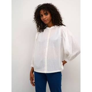 Kaffe KAroca Bluse - Hvid - Str 34 - Damer